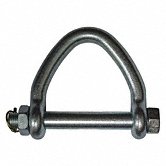 GRAINGER APPROVED 55AY01 Chain Shackle,Screw Pin,3/8" Body Size 