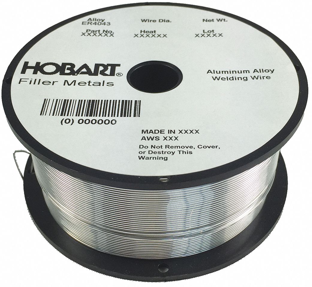 Hobart 1 lb. Aluminum Box MIG Welding Wire with 0.035" Diameter and