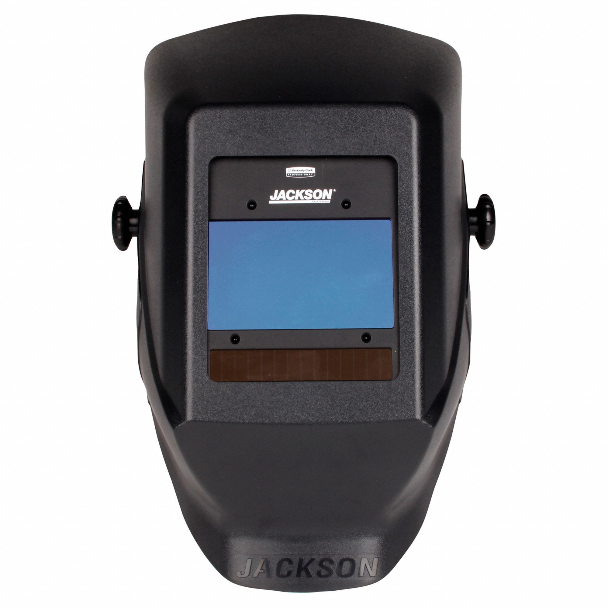 JACKSON SAFETY Welding Helmet AutoDarkening, 4 Arc Sensors, Black, W9