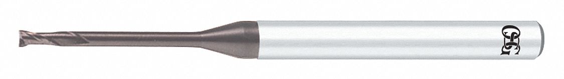Cor Rad End Mill, 0.50mm, Carb, 0.05mm rad