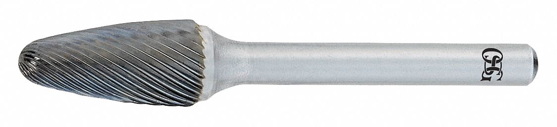 Tree Bur SF, Single Cut, 9.00mm