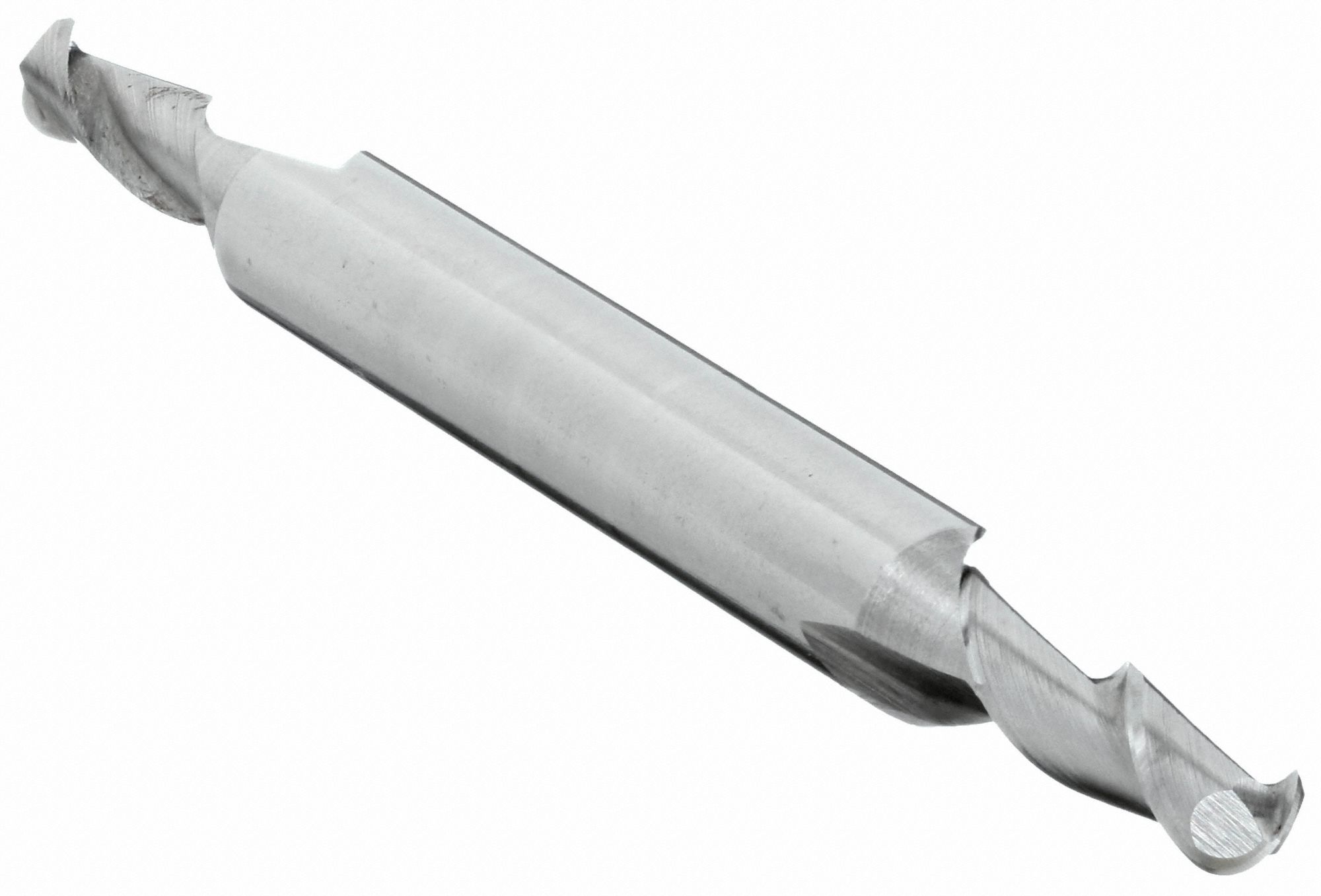 Ball End Mill: Carbide, TiAlN Coated, 4 Flute, 1/4" Mill Dia, 1-1/8" LOC, 3" OAL, List 462BN