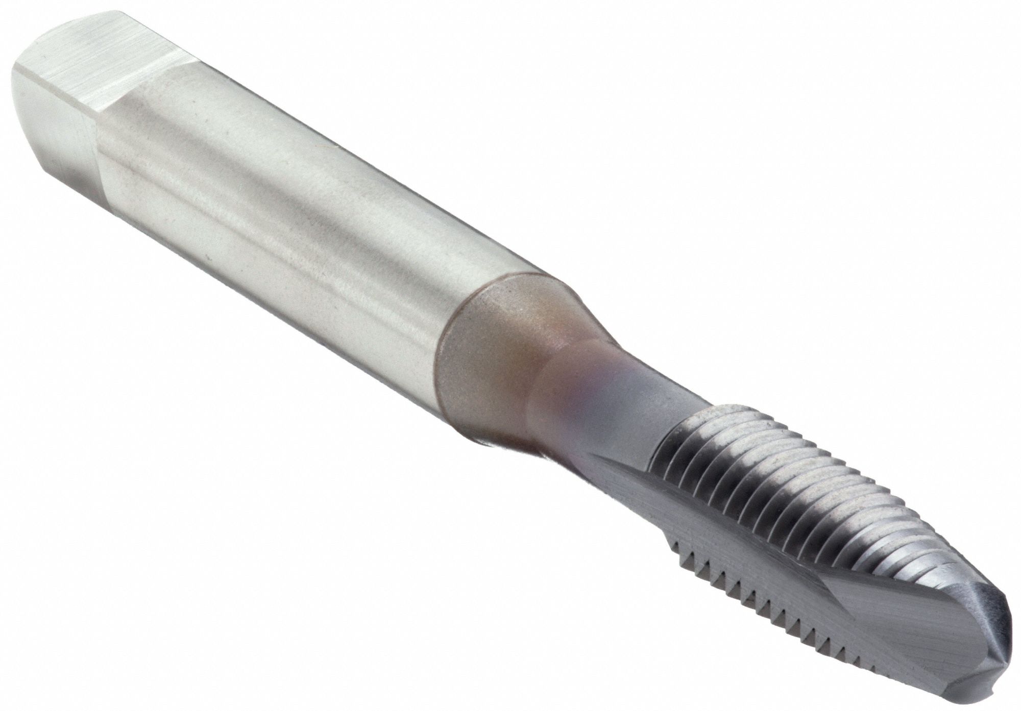 Spiral Point Tap: M3x0.5 Thread Size, 8.00 mm Thread Lg, 49.00 mm Overall Lg, Plug, Right Hand
