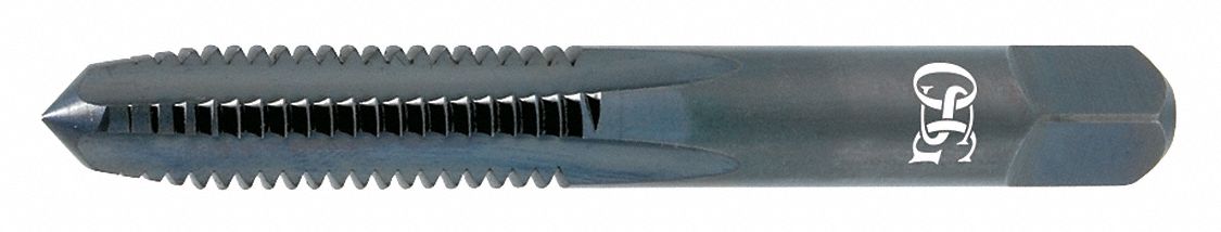 STRAIGHT FLUTE TAP,2 29/32 IN L,4 FLUTES