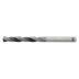 WXL-Coated Spiral-Flute Coolant-Through Solid Carbide Jobber-Length Drill Bits with Straight Shank