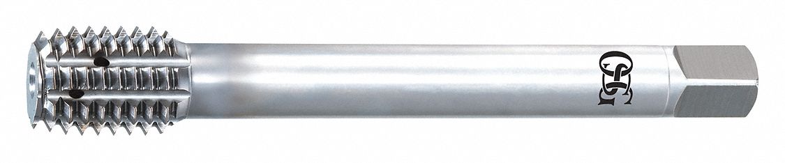 Thread Forming Tap: M8x1.25 Thread Size, 12.00 mm Thread Lg, 90.00 mm Overall Lg, Plug, 0 Flutes