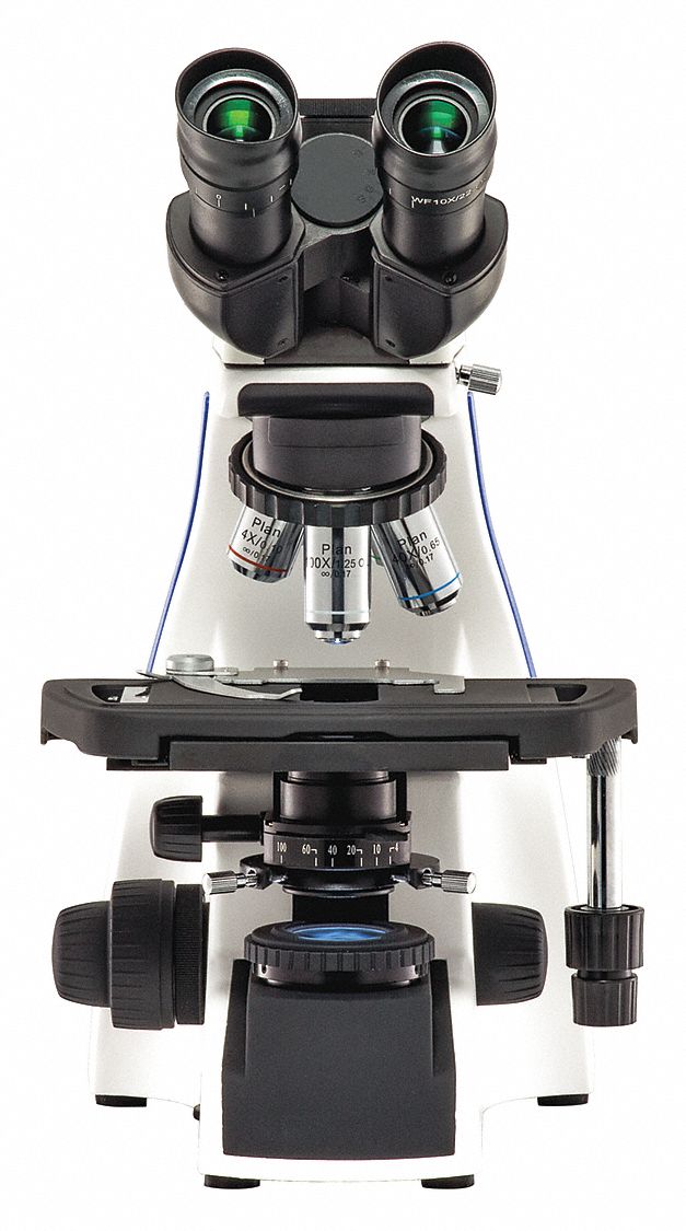 LW SCIENTIFIC Microscope, Trinocular, 40X to 1000X Optical Magnification, Light Source LED