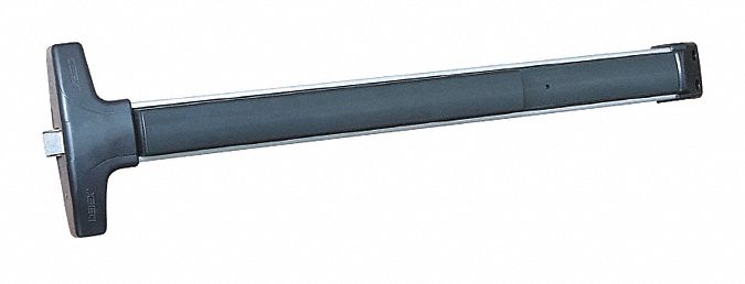Exit Device: 48 in Max Door Wd, Aluminum