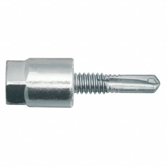 DEWALT Vertical Vertical Rod Hanger Anchor for Steel, 1/4"20 Screw