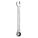 COMBINATION WRENCH, ALLOY STEEL, CHROME, 20 MM HEAD SIZE, 11 3/8 IN OVERALL L, STANDARD