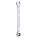 COMBINATION WRENCH, ALLOY STEEL, CHROME, 17 MM HEAD SIZE, 10 3/4 IN OVERALL L, STANDARD