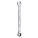 COMBINATION WRENCH, ALLOY STEEL, CHROME, 18 MM HEAD SIZE, 11 3/8 IN OVERALL L, STANDARD