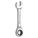 COMBINATION WRENCH, ALLOY STEEL, CHROME, 10 MM HEAD SIZE, 3 5/8 IN OVERALL L, STANDARD