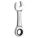 COMBINATION WRENCH, ALLOY STEEL, CHROME, 17 MM HEAD SIZE, 4 7/8 IN OVERALL L, STANDARD