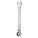 COMBINATION WRENCH, ALLOY STEEL, CHROME, 20 MM HEAD SIZE, 11 3/8 IN OVERALL L, OFFSET