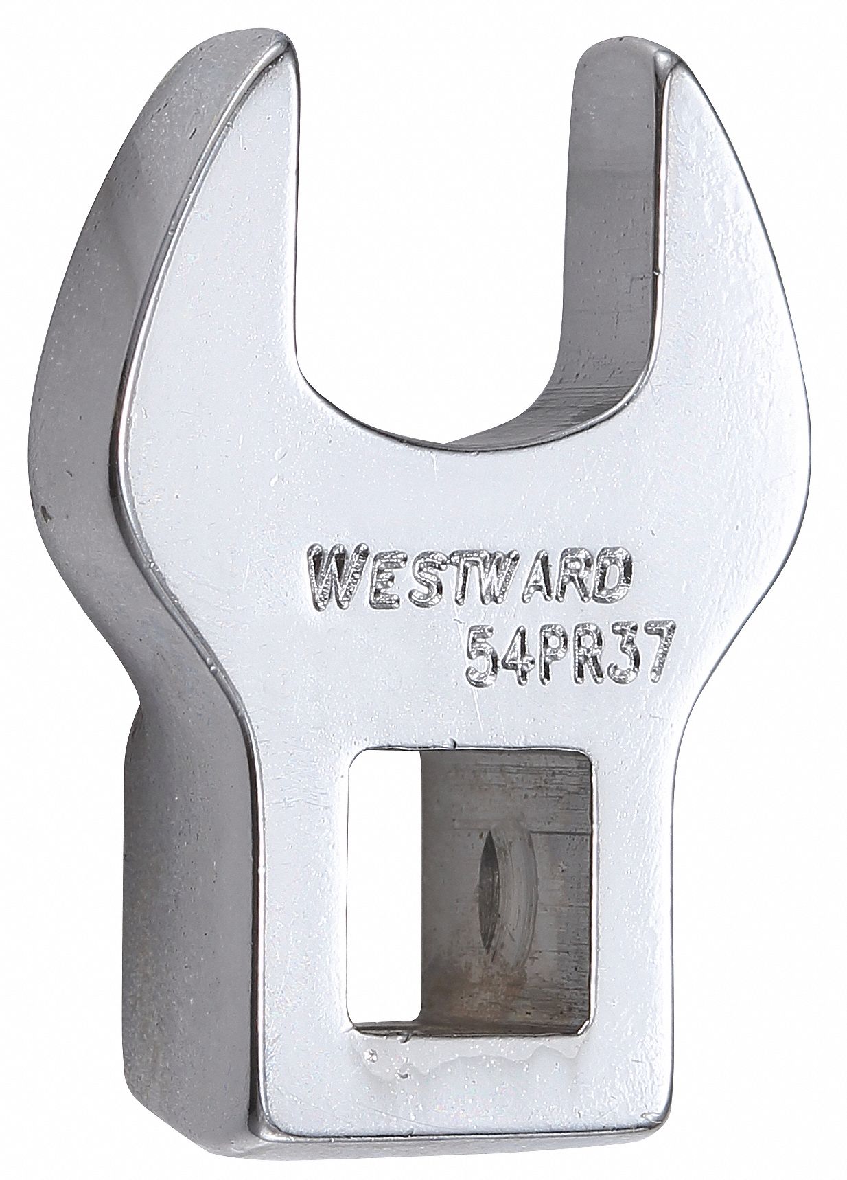 WESTWARD, Alloy Steel, Chrome, Crowfoot Socket Wrench - 54PR37|54PR37 ...