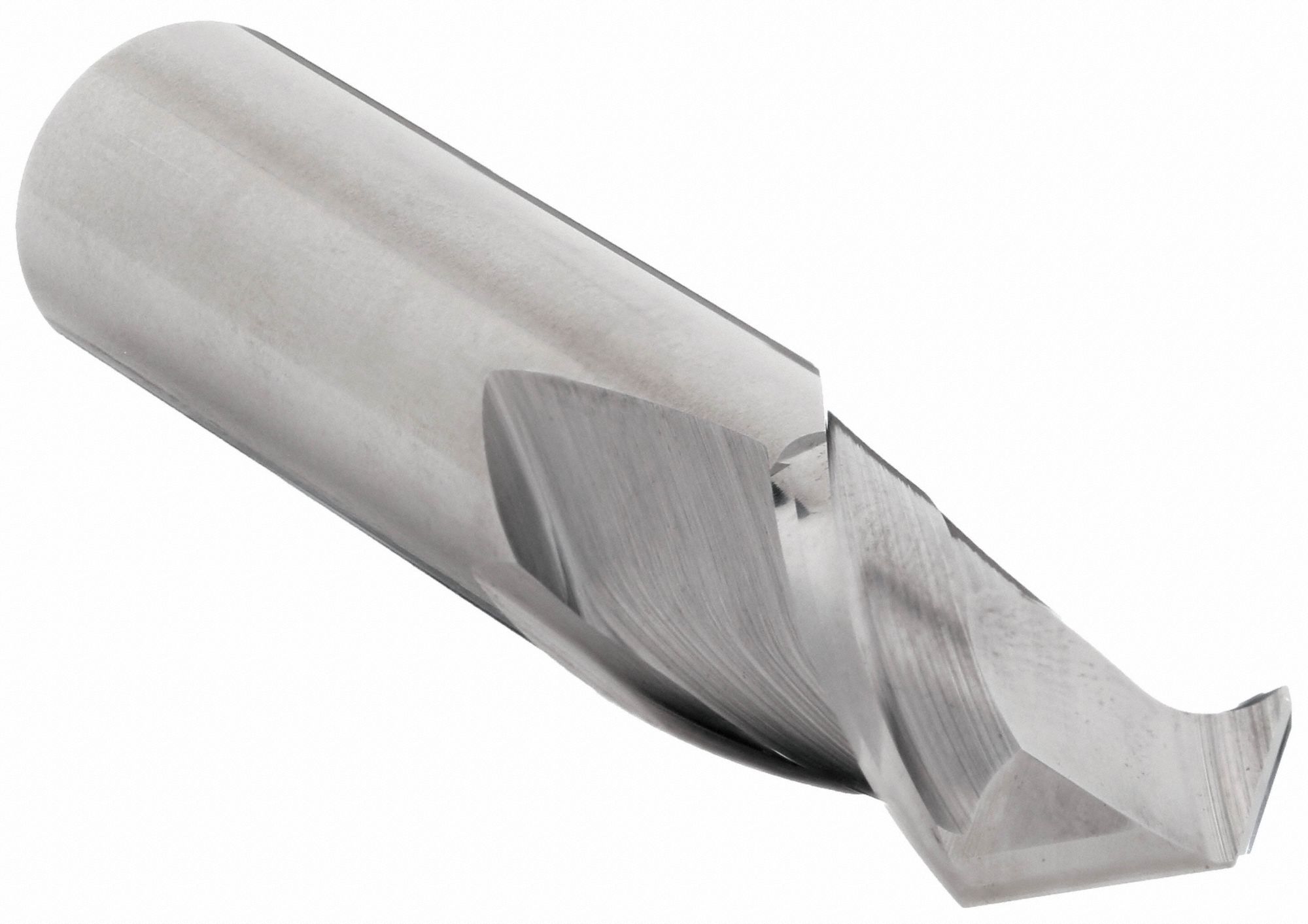 Chamfer Mill: Carbide, 2 Flute, 90°, 3/8" Mill Dia, 2" OAL