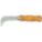 LINOLEUM KNIFE,CURVED BLADE,8-1/2