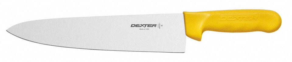 Chef Knife 10 L SS Blade Yellow