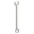 COMBINATION WRENCH, ALLOY STEEL, CHROME, 27 MM HEAD SIZE, 14 IN OVERALL L, OFFSET