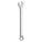 COMBINATION WRENCH, ALLOY STEEL, CHROME, 28 MM HEAD SIZE, 15 3/4 IN OVERALL L, OFFSET