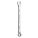 COMBINATION WRENCH, ALLOY STEEL, CHROME, 11/32 IN HEAD SIZE, 6 1/8 IN OVERALL L, OFFSET