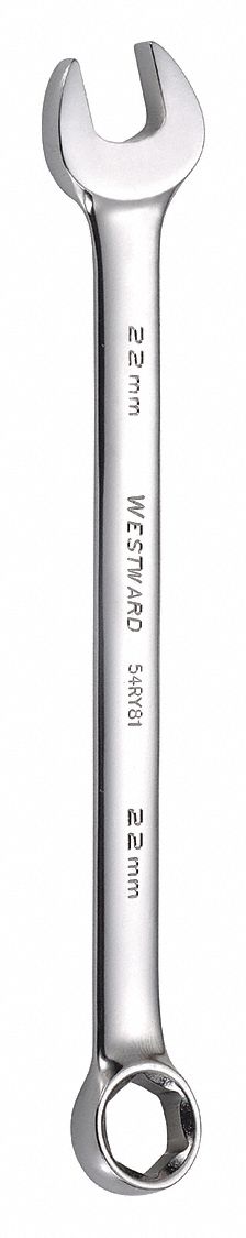 WESTWARD COMBINATION WRENCH 22MM 6 PT Combination Wrenches
