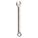 COMBINATION WRENCH, ALLOY STEEL, SATIN, 22 MM HEAD SIZE, 11 1/2 IN OVERALL L, OFFSET