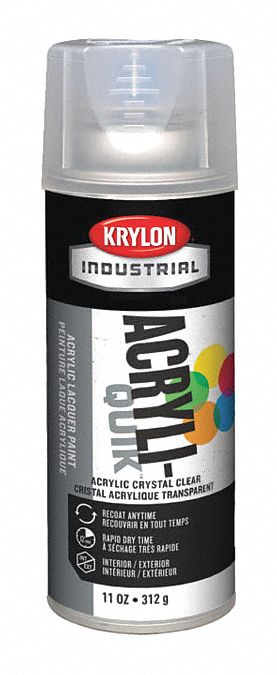 SPRAY PAINT,CLEAR,11  OZ.