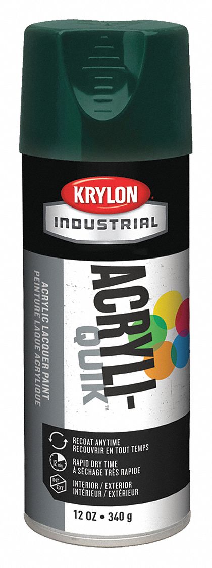 SPRAY PAINT,HUNTER GREEN,12 OZ.