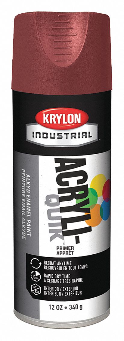 SPRAY PAINT,RUDDY BROWN,12 OZ.