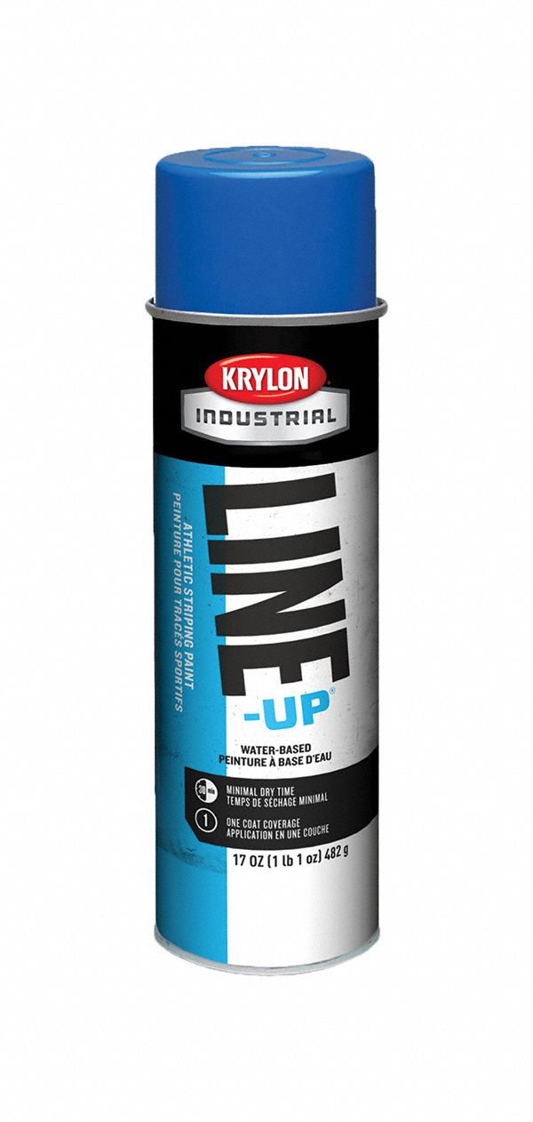 KRYLON INDUSTRIAL, Inverted Paint Dispensing, Athletic Royal, Striping ...