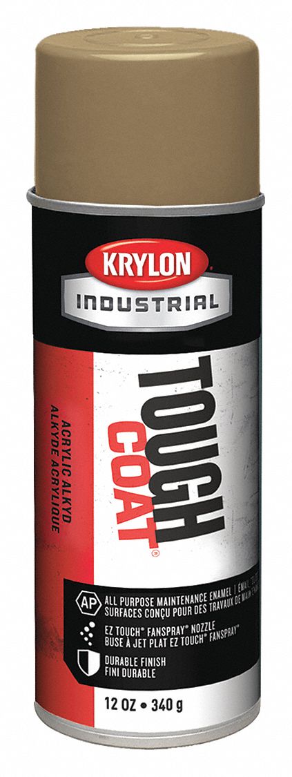 rust preventative tough coat gloss spray oz paint steel metal gold grainger close