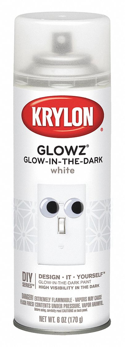 white glow in the dark paint