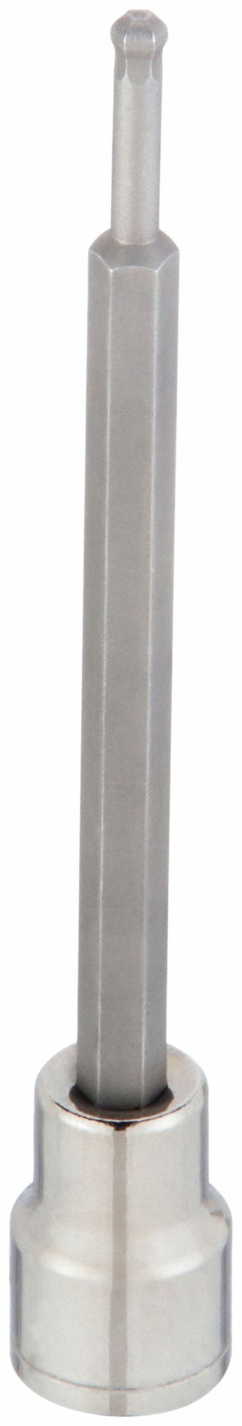SOCKET BIT,3/8" DR,7/32" TIP,HEX