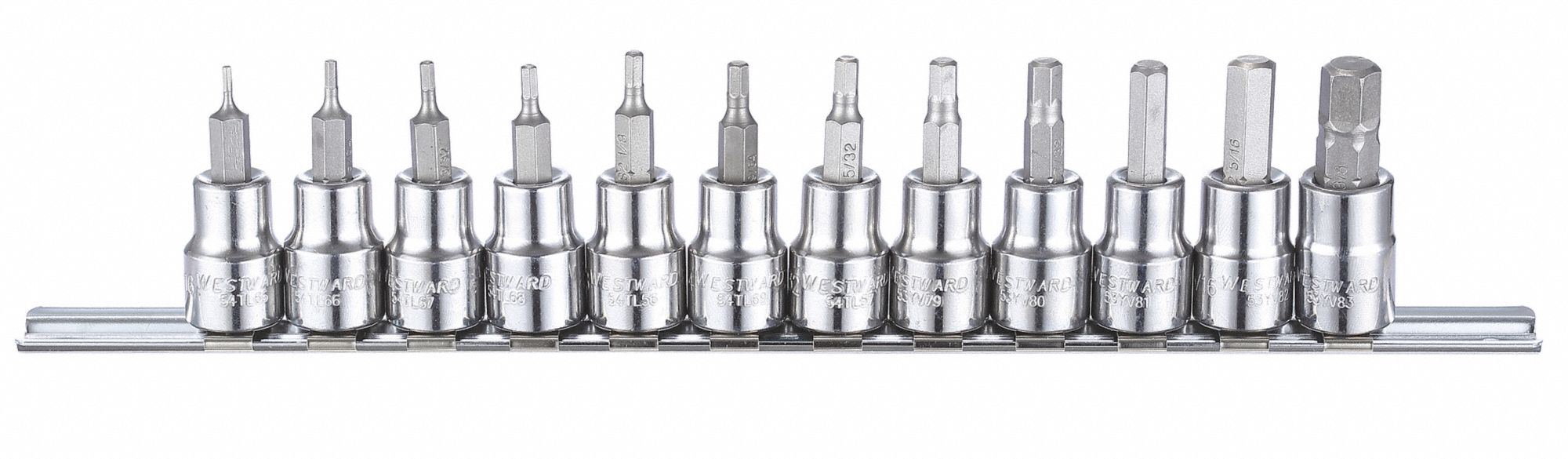 SocketBitSet 3/8in Chrome SAE