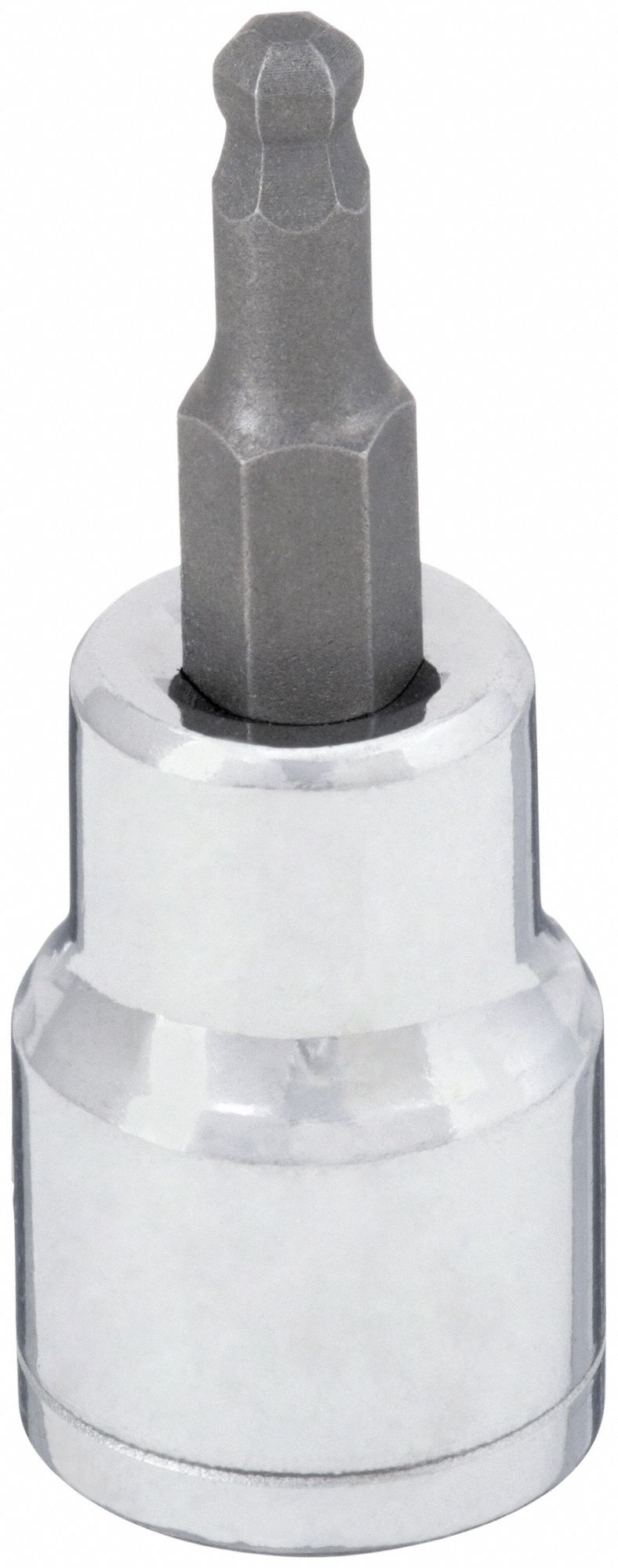 SOCKET BIT,3/8" DR,4MM TIP,HEX