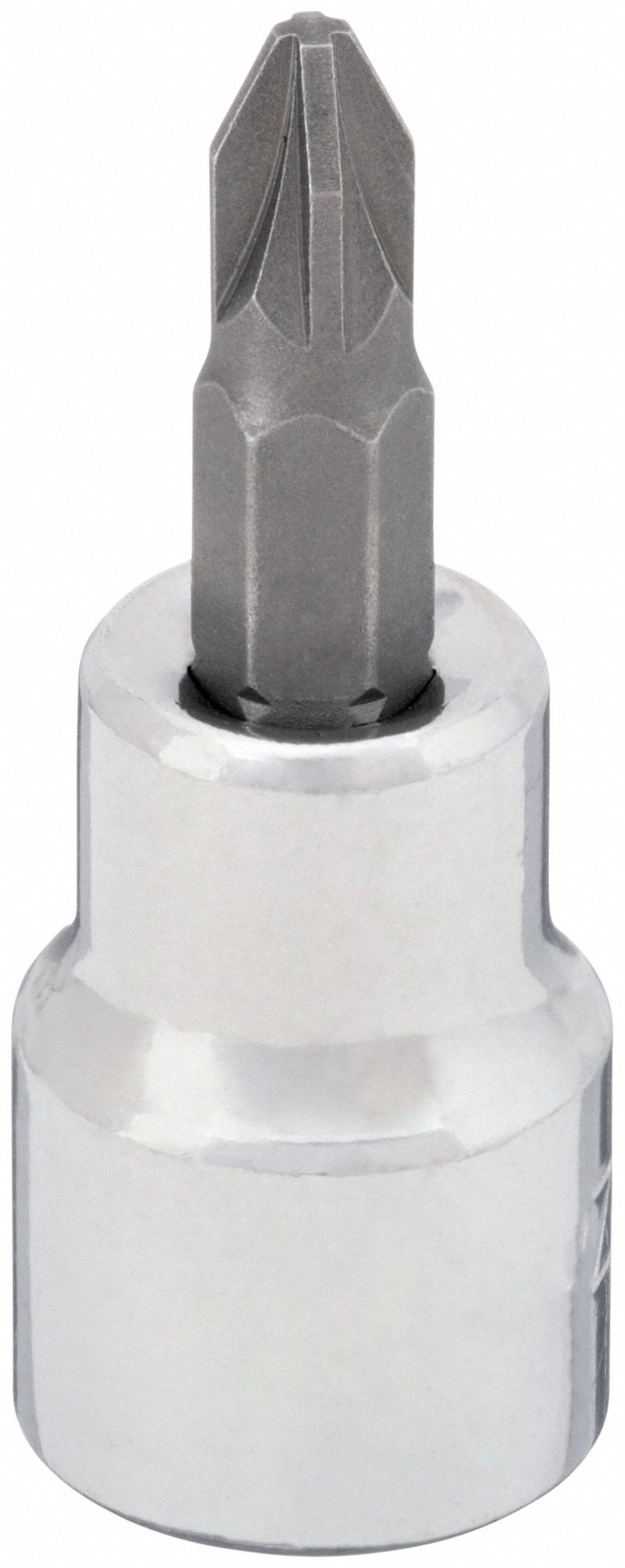 SOCKET BIT,3/8" DR,#2 TIP,POZIDRIV