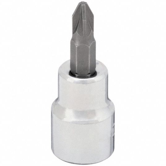 WESTWARD, 3/8 in Drive Size, Pozidriv Tip, Socket Bit - 54TN70|54TN70 ...