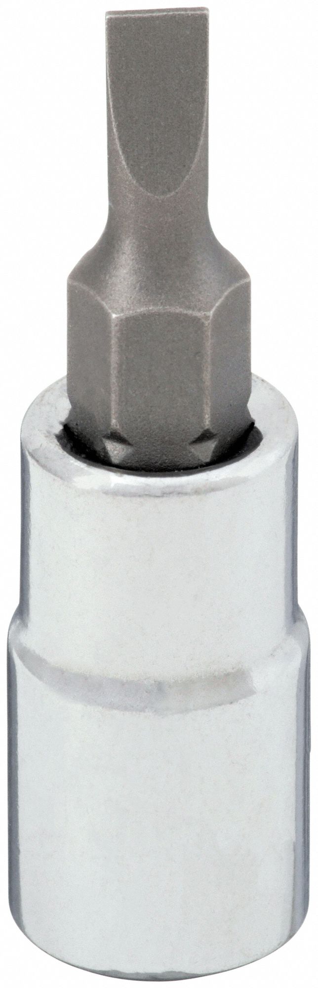 SOCKET BIT,1/4" DR,3/16" TIP,SLOTTED