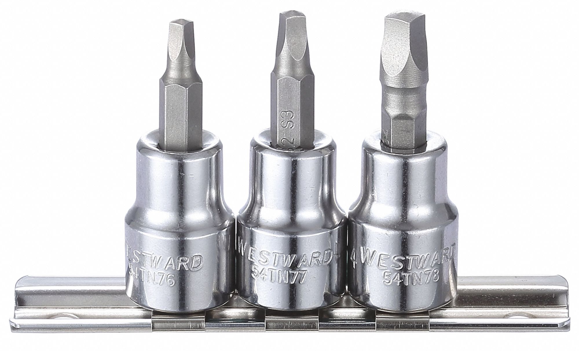 SOCKET BIT SET,3/8" DRIVE,SAE,3 PCS.