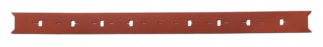 Rear Squeegee Blade: Rear Squeegee Blade, Polyurethane, 4 in Overall Lg, 7/8 in Overall Wd