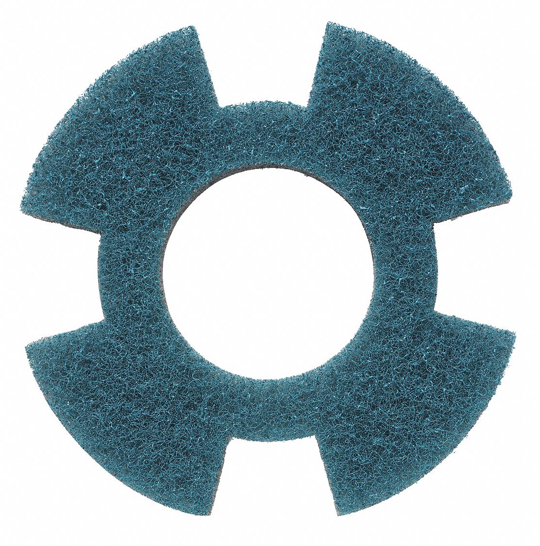 Cleaning Pad: 10 5/8 in Dia, Diamond, Blue, 350 RPM Max Speed, 1 PR