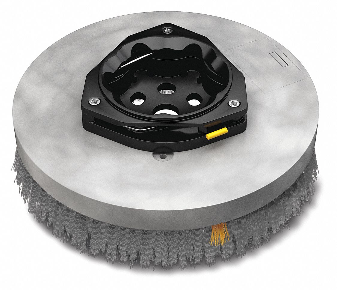 TENNANT 14 in Round Cleaning, Scrubbing Rotary Brush for 28 in Machine