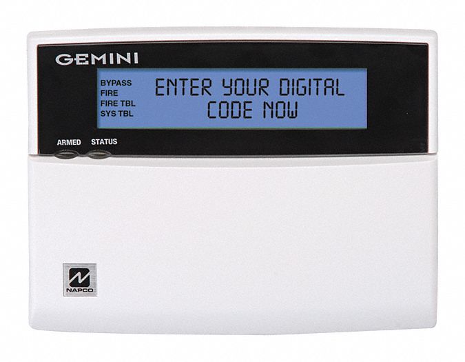 Door Style Keypad 5-7/8 W LCD