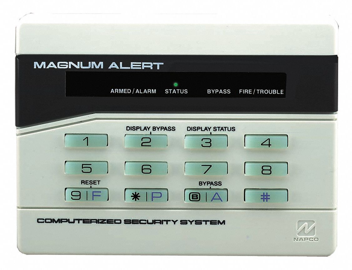 LED, Programmable Panic Buttons, Intrusion System Digital Keypads