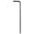 HEX KEY, 0 BALL ENDS, 2.5 MM TIP SIZE, METRIC, LONG, ALLOY STEEL, BLACK OXIDE