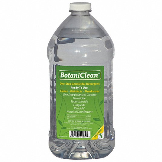 Germicidal Deodorizing Cleaner: Bottle, 3 L Container Size, Ready to Use, Liquid
