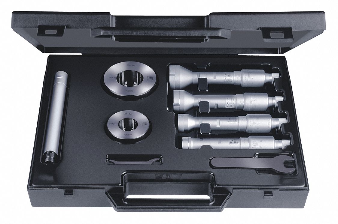 TESA BROWN & SHARPE Mechanical 3Point Inside Micrometer Set, Inside