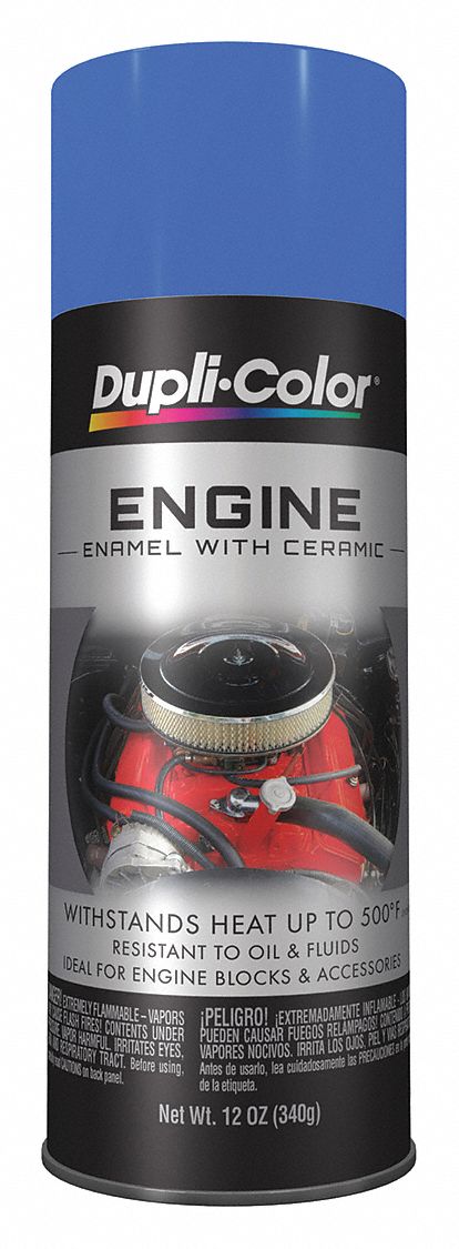 Engine Enamel: Ford Blue, Gloss, 12 oz Container Size